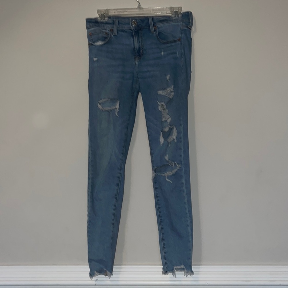 american eagle ne(x)t level stretch size 6 regular jeans!!